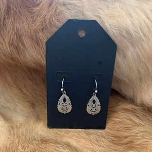 Bohemian silver earrings